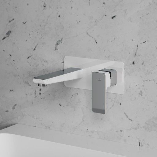 Змішувач для раковини Omnires Parma chrome/white (PM7415CRB) | Зображення 2