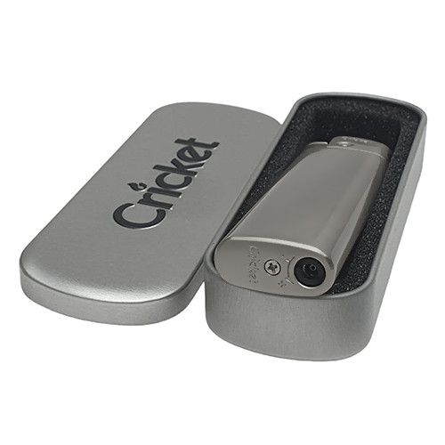 Газова Запальничка Метал Cricket Deluxe Turbo Silver У Кейсі | Зображення 1