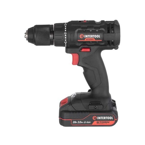 Дриль-шурупокрут акумуляторний 35 Нм INTERTOOL WT-0350 | Зображення 1