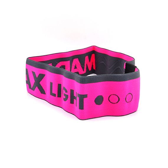 Набір тканевих гумок для фітнесу та спорту MadMax MFA-305 Hiploop set 3 pcs. Grey/Pink | Зображення 3