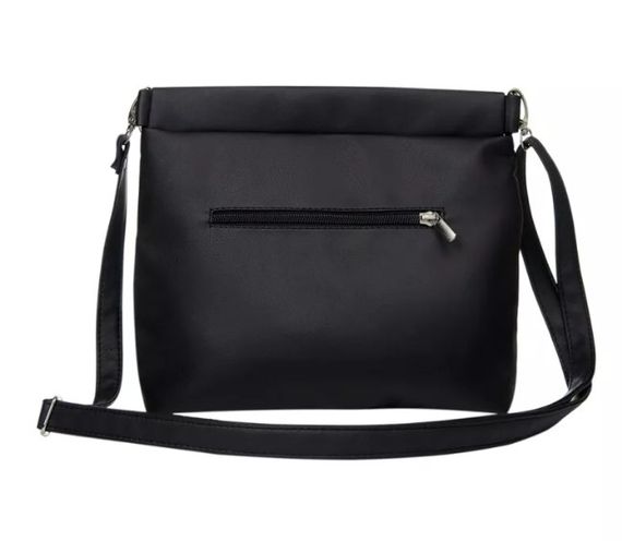 Сумка жіноча Sambag Rose чорна 27 х 25 х 5 см (94380001) | Зображення 2