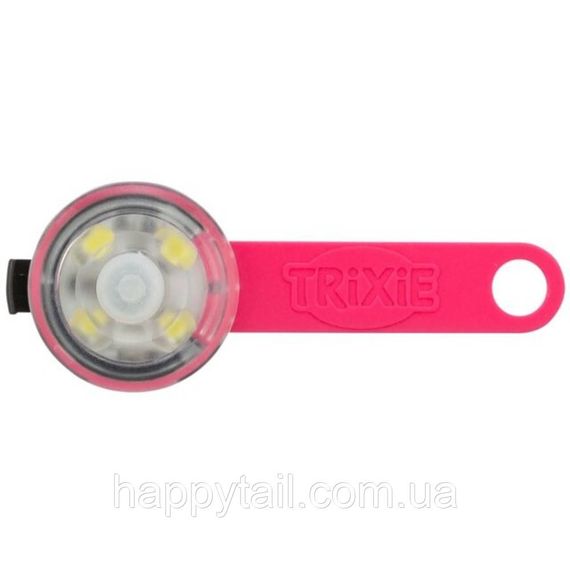 Брелок-фонарик Trixie для ошейника USB графит — светодиодный LED маячок для собак d:3х8 см | Зображення 8