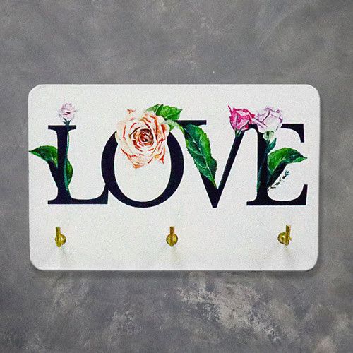 Ключница настенная Love 10x15 см (KEDL_21S003) | Зображення 1