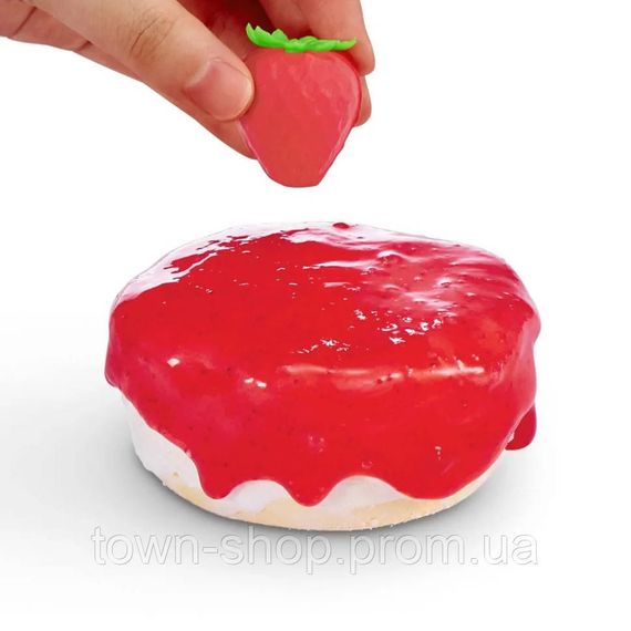 Игровой набор со слаймами "Клубничный чизкейк" Slime Mart 15901A серии "Shopping Bag" | Зображення 2