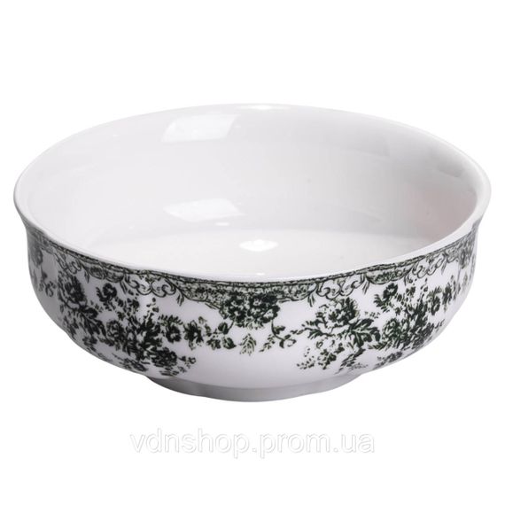 Столовий набір посуду 32 предмети на 6 осіб Vintage Elegant порцеляновий Чорний YY78-7A | Зображення 1