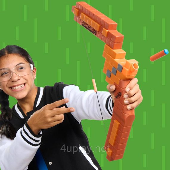 Лук Майнкрафт Hasbro Nerf Minecraft Bow Dart Blaster | Зображення 7