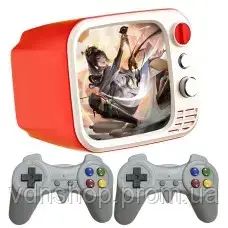 Игровая портативная консоль H7 Mini TV РЕТРО с монитором 3.5" + два джойстика (740 игр) SaleMarket