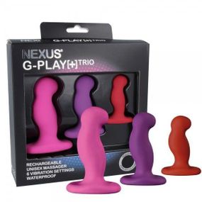 Набір вібромасажерів простати Nexus G-Play Trio Plus, макс діаметр 2,3-3,0-3,5 см, для новачків Sex Aura