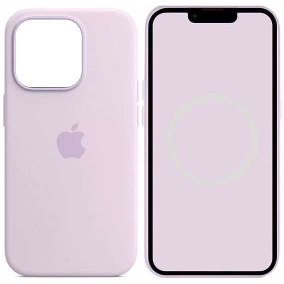 Чехол Silicone case (AAA) full with Magsafe and Animation для Apple iPhone 14 Pro Max (6.7")