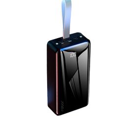 Внешний портативный аккумулятор (повербанк) Power Bank Robor R750+ 50000 mAh черный (R750+_2350)