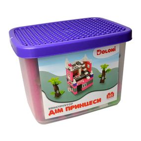 Конструктор "Дім Принцеси" 013888/32 в пластиковому боксі 165 деталей