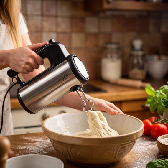Миксер ручной Adler AD 4232, кухонный миксер 900 Вт, 5 скоростей, Turbo, насадки для теста и крема | Зображення 7