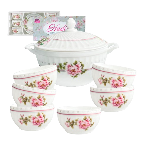 30050-202095 Набір cупний 7пр "Піон" (2,5л; 740 мл)