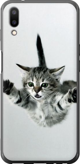 Чехол на Meizu E3 Летящий котёнок "2322u-1518-17620"