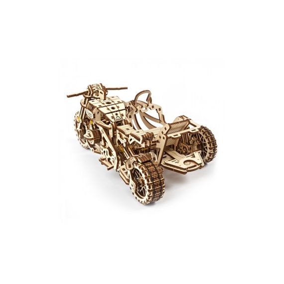 Конструктор Ugears Мотоцикл Scramber з коляскою (6336921) | Зображення 2