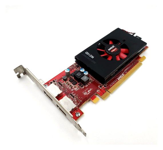 Дискретная видеокарта AMD FirePro W2100, 2 GB GDDR3, 128-bit / 2x DisplayPort б/у | Зображення 2