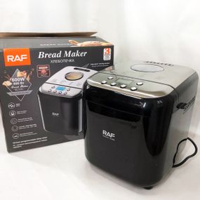 Домашня електрична хлібопічка RAF R.208, 600 Вт, до 1000 г, Хлібопічка побутова для дому QU-47
