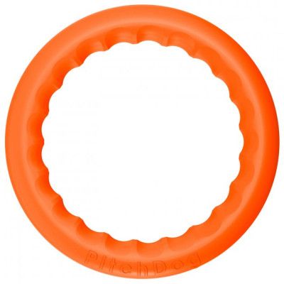 Игрушка для собак Collar PitchDog Кольцо для апортировки 28 см оранжевое (62384)