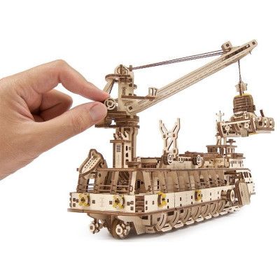 Конструктор Ugears Науково-дослідне судно (70135) | Зображення 2