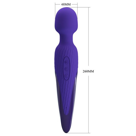 Вибромассажер - Pretty Love Antony Heat Massager Blue Sex Aura | Зображення 9