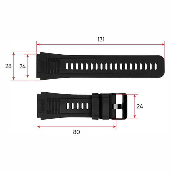 Ремешок для смарт часов Modfit Expedition Compass Black | Зображення 2