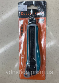 Канцелярский нож строительный прочный  17 мм удобный корпус HP-51-6