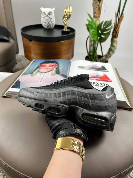 Чоловічі кросівки Air Max 95 Dark Grey Black весна / літо / осінь A3861 44 28 см