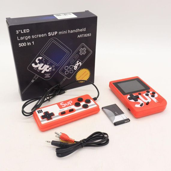 Игровая приставка на 400 игр "SUP Game Box" з геймпадом / Детская консоль с дополнительным джойстиком | Зображення 9