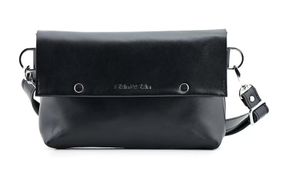 Шкіряна поясна сумка Skin and Skin Crossbody Bag L Чорна (WB02BL)