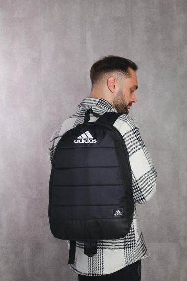 Рюкзак матрас чорний Adidas