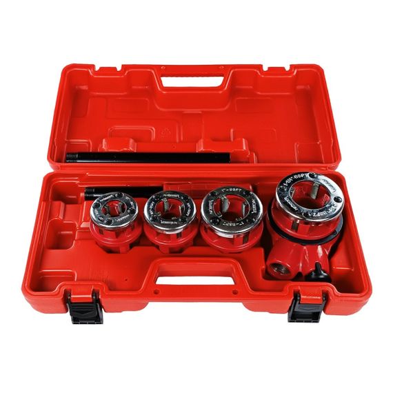 Набор клепов с трещоткой 4 шт. 1/2", 3/4", 1", 1.1/4" Haisser