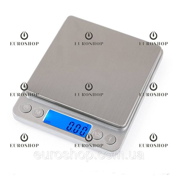 Весы ювелирные Matarix MX- 463 0,01- 500 гр, две чаши, большая платформа, портативные электронные весы