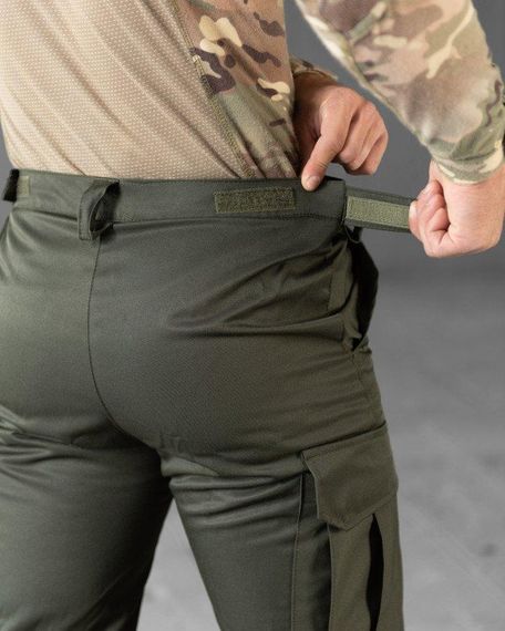 Зимові штани на флісі олива НП5041 | Зображення 3