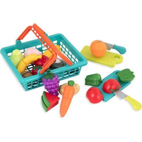 Игровой набор Battat Для Двоих - Овощи-Фрукты На Липучках (BT4743Z) - Топ Продаж!