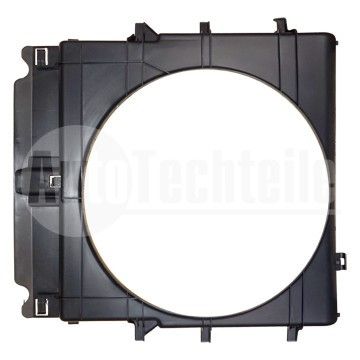 Диффузор радиатора Mercedes Benz Sprinter W906 OM642 06-18, AutoTechteile, 100 5019, 83019