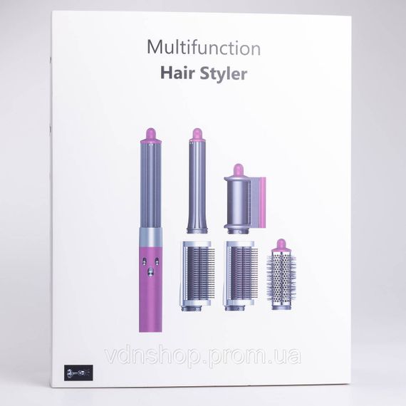 Мультисталер для волосся Airwrap Complete Long 6 насадок, рожевий X9P | Зображення 9