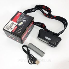 Мощный налобный фонарь для рыбалки, Налобный фонарь с удобным ремешком для головы AW-89