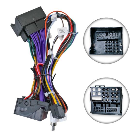 Перехідник живлення серії QIV з адаптером CAN-BUS для BMW QBR-W BM-3801 (дрот)