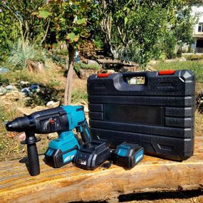 Перфоратор для домашніх ремонтів KRAFFTEC, Ударний перфоратор з насадками бош, Електроперфоратори RF-86