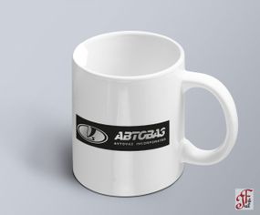 Чашка  з принтом авто логотип АвтоВАЗ  (02010102043)