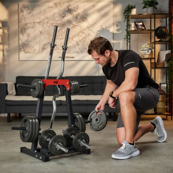 Стойка под диски, грифы и гантели Hop-Sport HS-1008A | Зображення 2