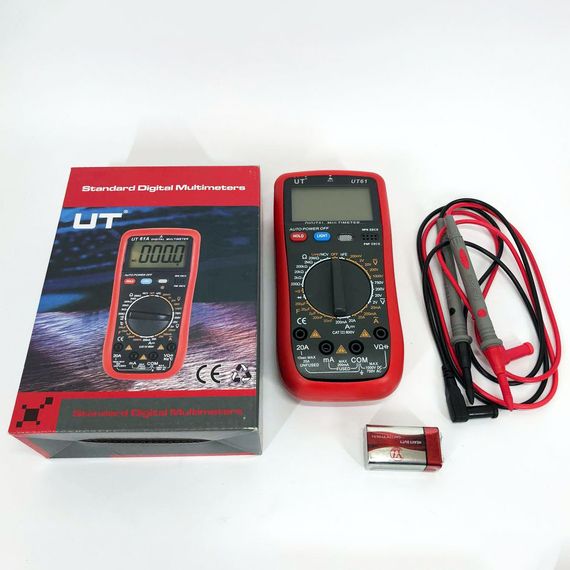 Электронный мультиметр Digital UT61, Тестер профессиональный, Мультиметр IN-170 тестер вольтметр | Зображення 9