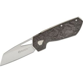 Нож Maserin W2, M390, fat carbon, чорний (371/N)
