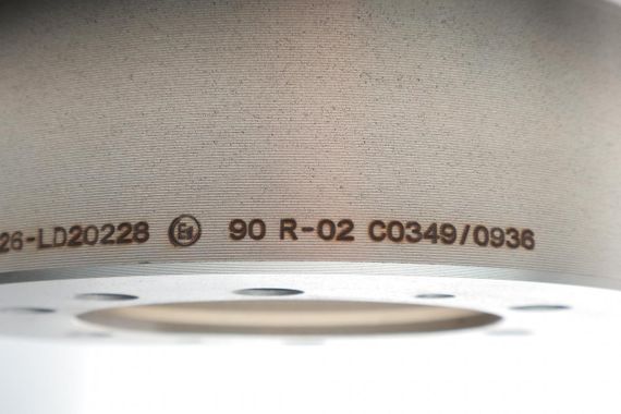 Диск тормозной задний Nissan Patrol 88- 313.5x18  вент.  23-0679 | Зображення 3