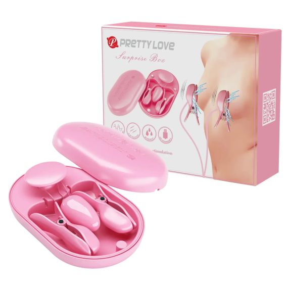 Электростимулятор для груди PRETTY LOVE - Surprise Box Pink, BI-300034 Sex Aura