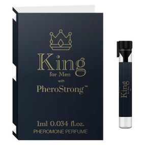 Духи з феромонами для чоловіків PheroStrong Король 1мл Sex Aura