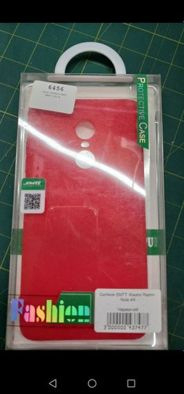 Чохол для Xiaomi Redmi Note 4X, силіконовий red | Зображення 3