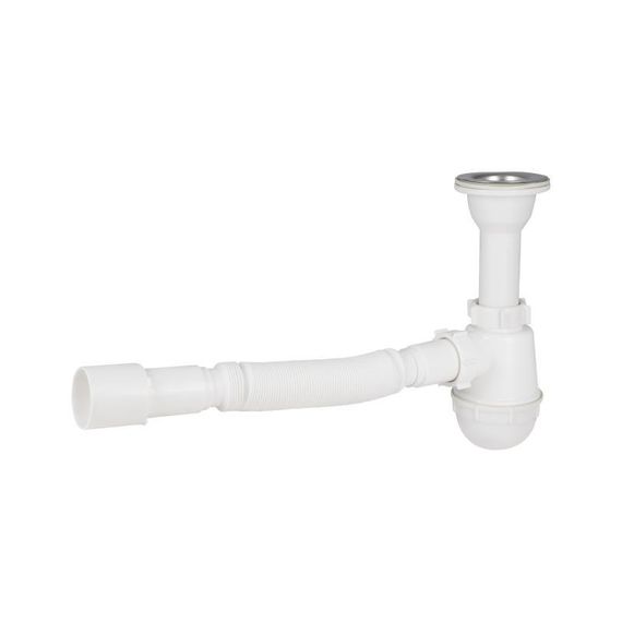 Сифон для раковини Lidz (WHI) 60 06 Y001 01 (вихід 50 мм)