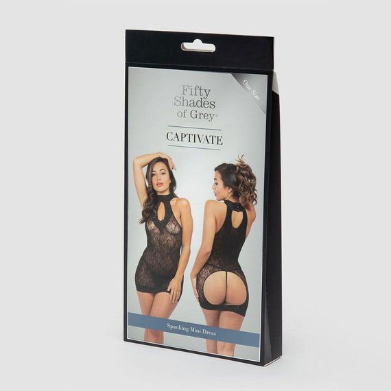 Сексуальна міні-сукня Fifty Shades of Grey Plus Size мережива, One Size (EU: 36-44) Sex Aura | Зображення 5