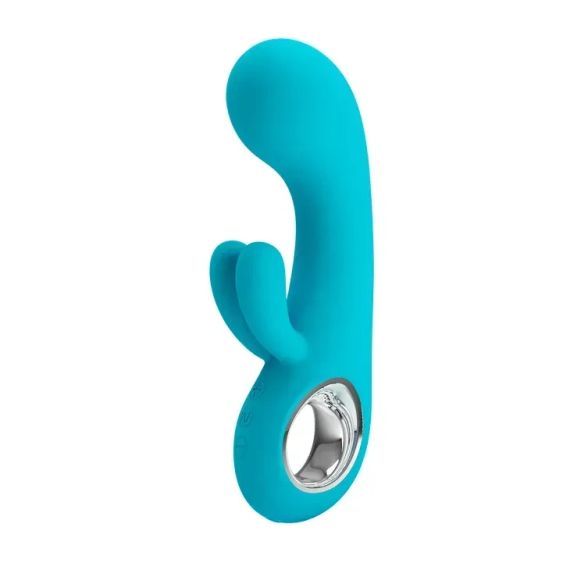 Вибратор-кролик Pretty Love Chris для точки G, голубой, 15.4 х 3.8 см sexstyle | Зображення 1